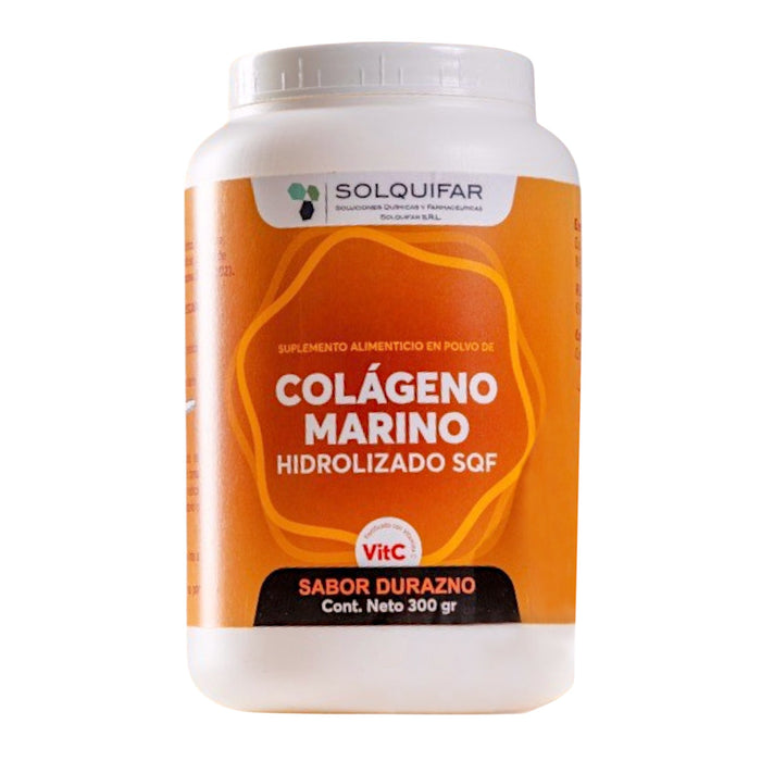 Colágeno Marino Hidrolizado Solquifar Durazno X 300g