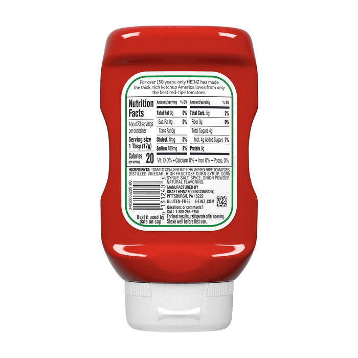 Ketchup De Tomate Heinz Tomato Ketchup X 397G