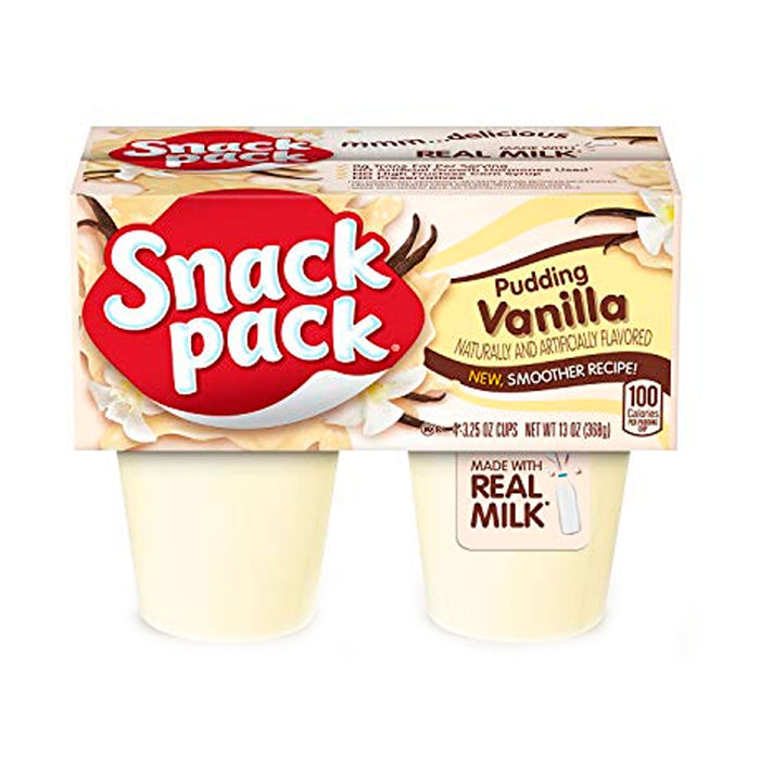 Snack Pack Budín De Vainilla X 360g