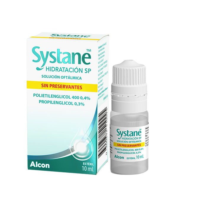 Colirio Systane Hidratación Sp Polietilenglicol/Propilenglicol X 10ml