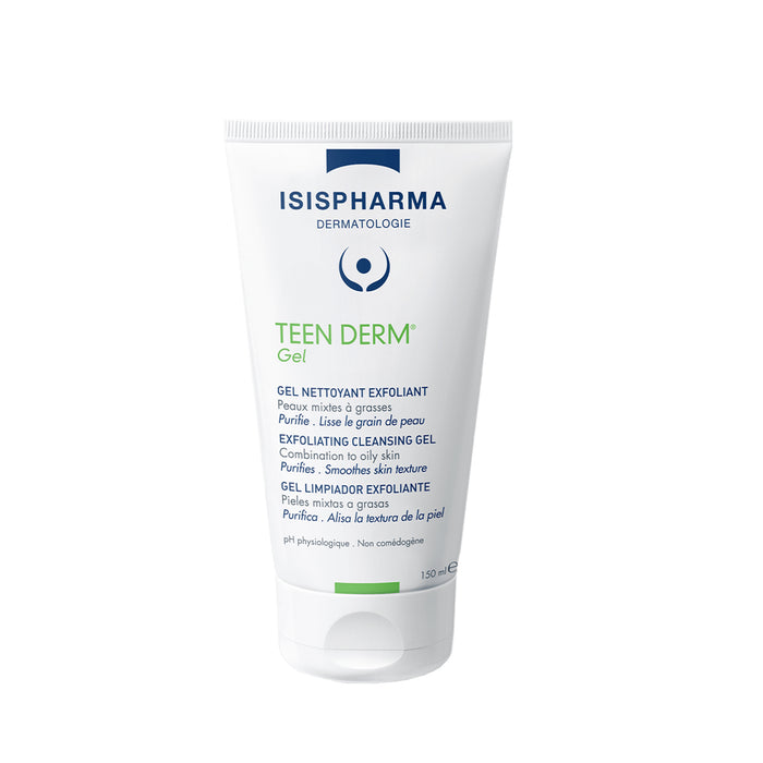 Isispharma Teen Derm Gel Limpiador Exfoliante X 150ml