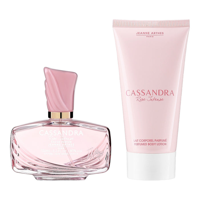 Perfume + Loción Jeanne Arthes Pack Cassandra Rose Intense
