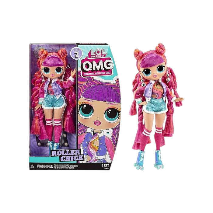 Muñeca Lol-Omg Roller Chick Niña