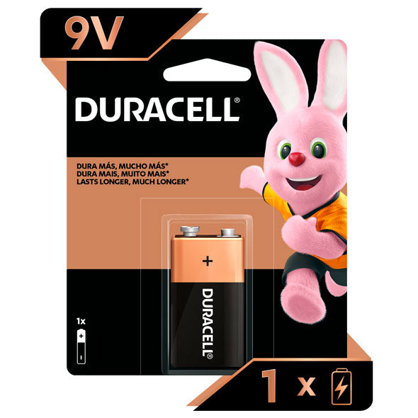 Duracell 9V Pila Alcalina X Unidad