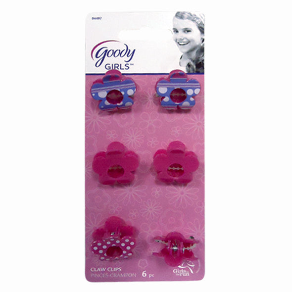 Goody Claw Clips Flower # 04497