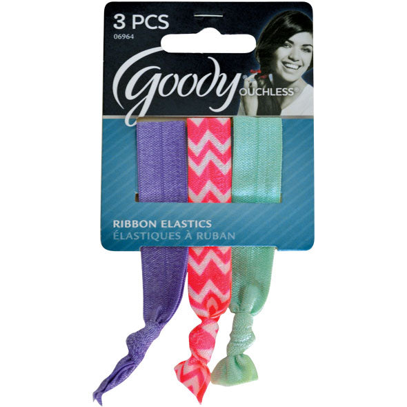 Goody Womens Ouchless Ribbon Chevron 3Ct1889