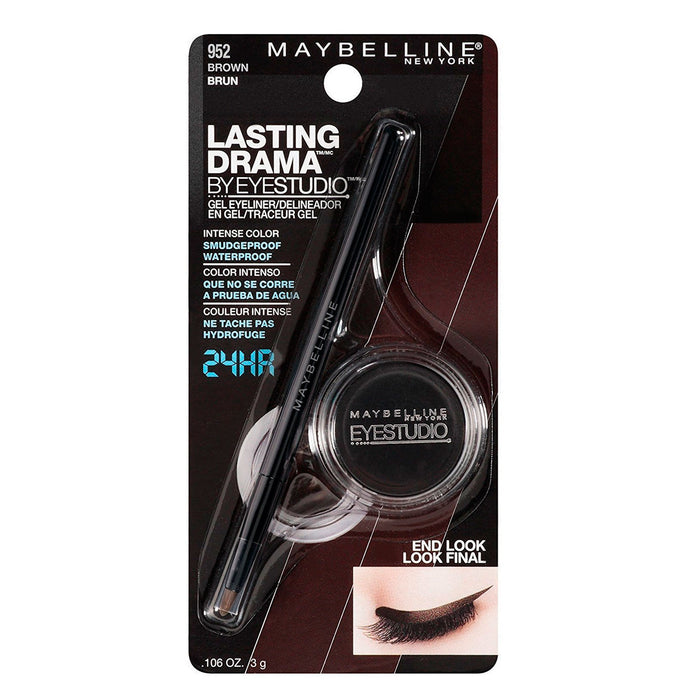 Maybelline Gel Delineador De Ojos X 3g Cafe 952