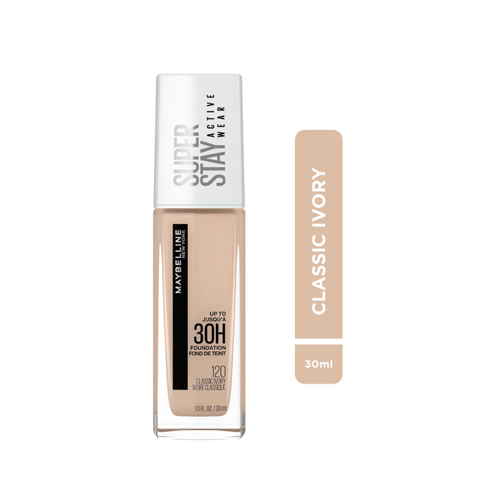 Base de Maquillaje Active Wear Nro.120 Classic Maybelline Superstay X 30Ml