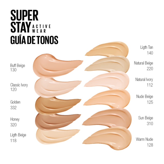 Base De Maquillaje Maybelline Superstay Full Coverage Nro.130 Buff B X 30Ml