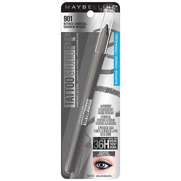 Maybelline Tatto Studio Gel Delineador 901 Intense Charco