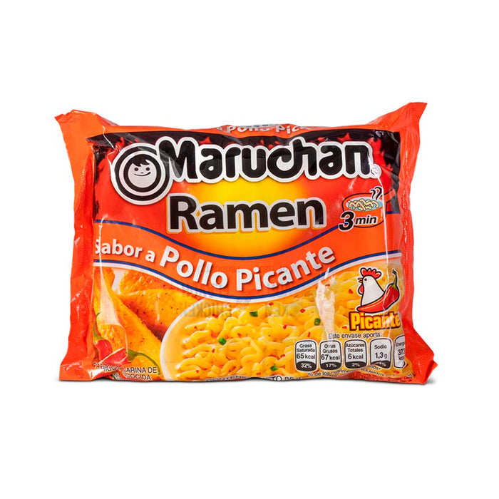 Ramen Maruchan Sabor Pollo Picante Bolsa X 85g
