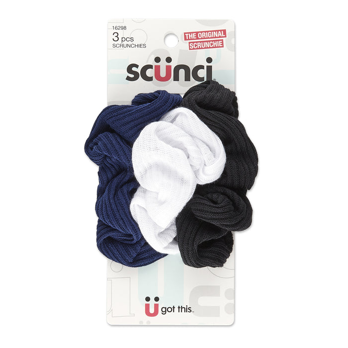 Moñas Para Cabello Scunci Rib Twisters Trío