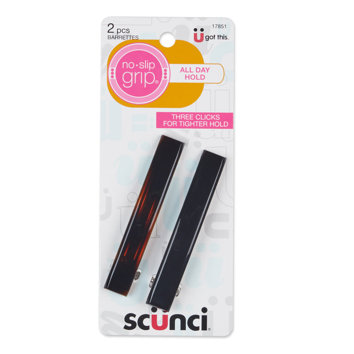 Set De Pasadores De Agarre Para Pelo Scunci X 2 Piezas