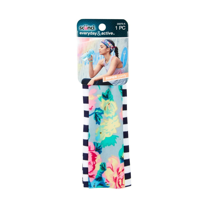 Pañuelo Para La Cabeza Scunci Splice Con Estampado
