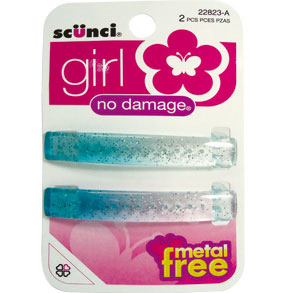 Agarra Pelo Scunci No Metal Barrettes Too X 2 Piezas