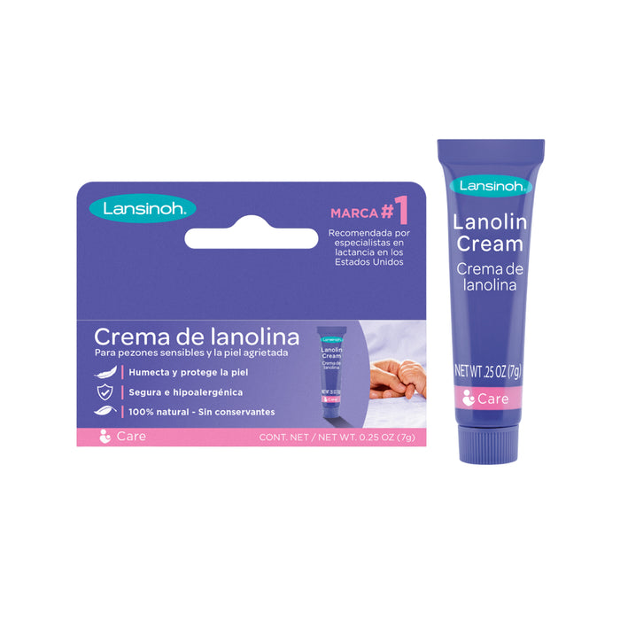 Crema Lansinoh Lanolina Para Pezones Agrietados X 7G