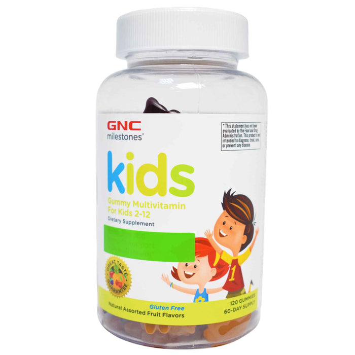 KIDS MULTIVITAMIN GUMMY X 120 GOM GNC
