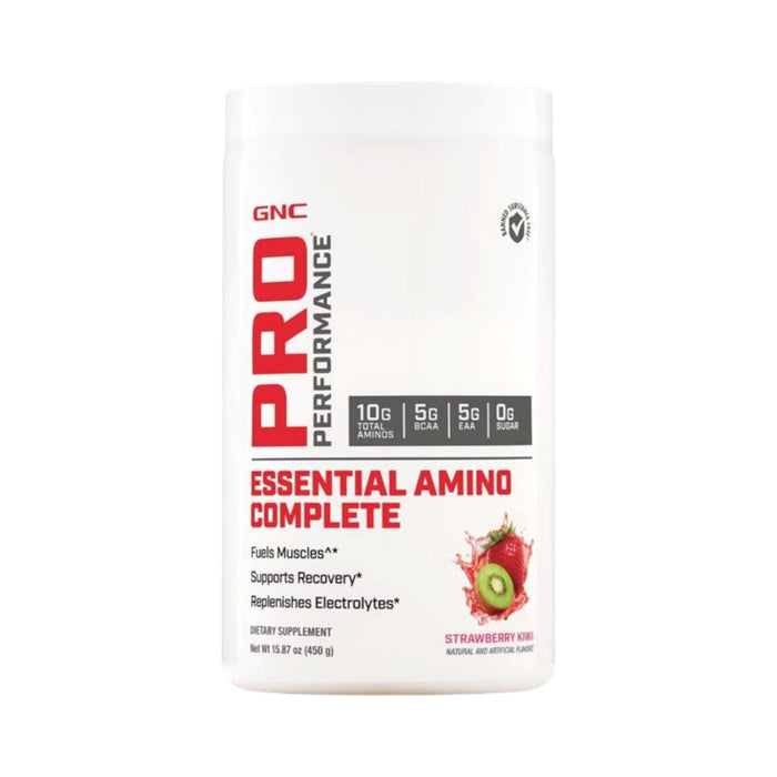 Suplemento GNC Pro Performance Essential Amino Complete Kiwi y fresa X 450g