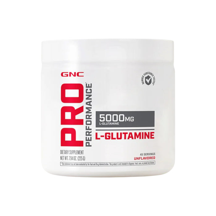 Suplemento GNC Pro L-Glutamina 5000Mg Sin Sabor X 225g