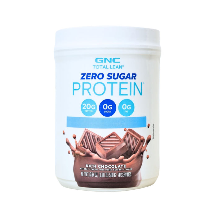 Proteínas Gnc Total Lean Zero Sugar Chocolate Rico X 500G