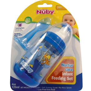 Set Para Alimentación Nuby Infantil 3 Meses X Pieza