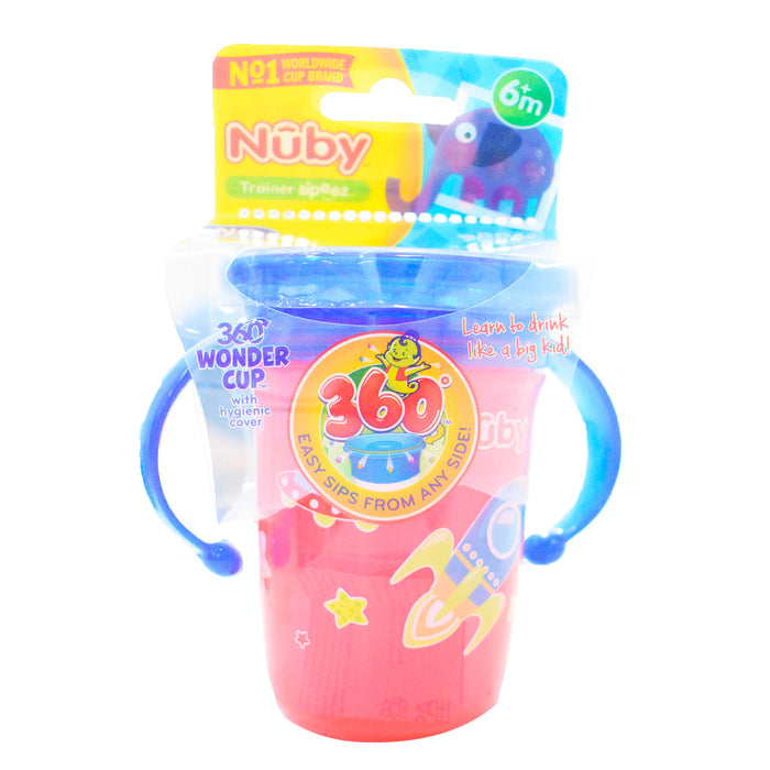 Vaso Con Tapa Nuby 6M+ X 240ml