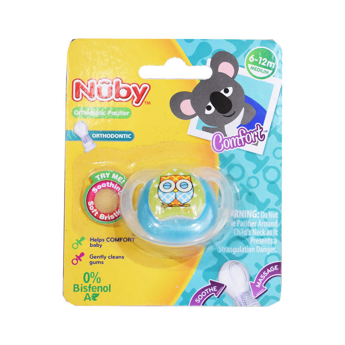 Chupete Ortodoncia Nuby 6-12 Meses Modelo 5741M
