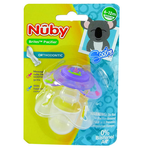 Chupete Ortodoncia Nuby 6-12M X 1 Unidad