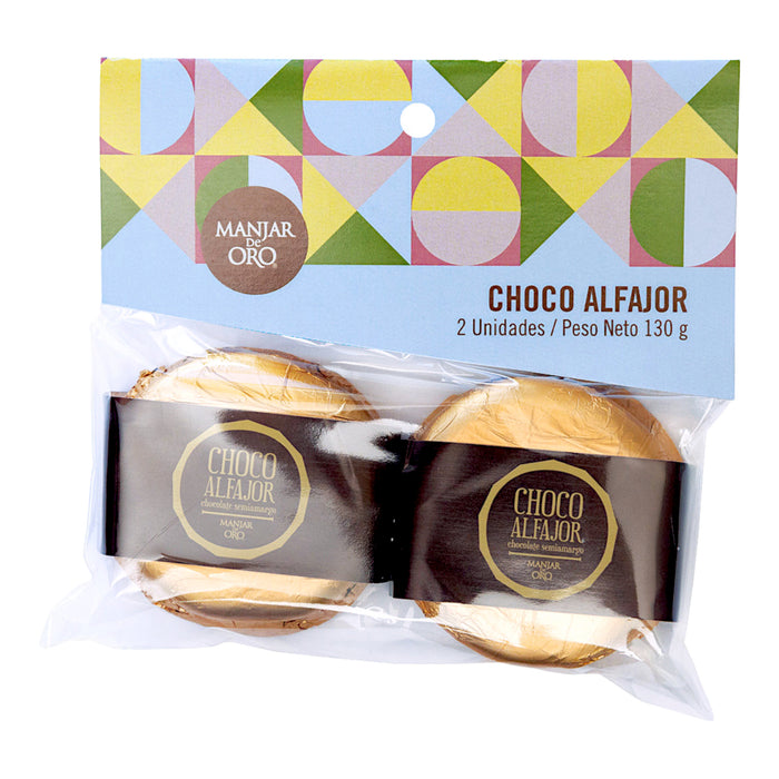 Alfajor Manjar De Oro Choco X 2 Unidades
