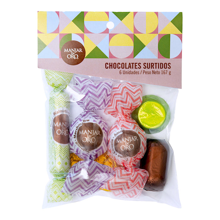 Manjar De Oro Bombones Surtidos X 6 Unidades