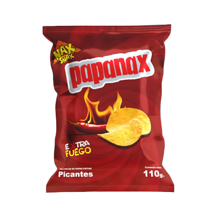 Papanax Frita Extra Fuego Picantes X 110g