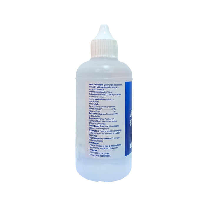 Alcohol Etilico 95 Farmacorp X 125Ml