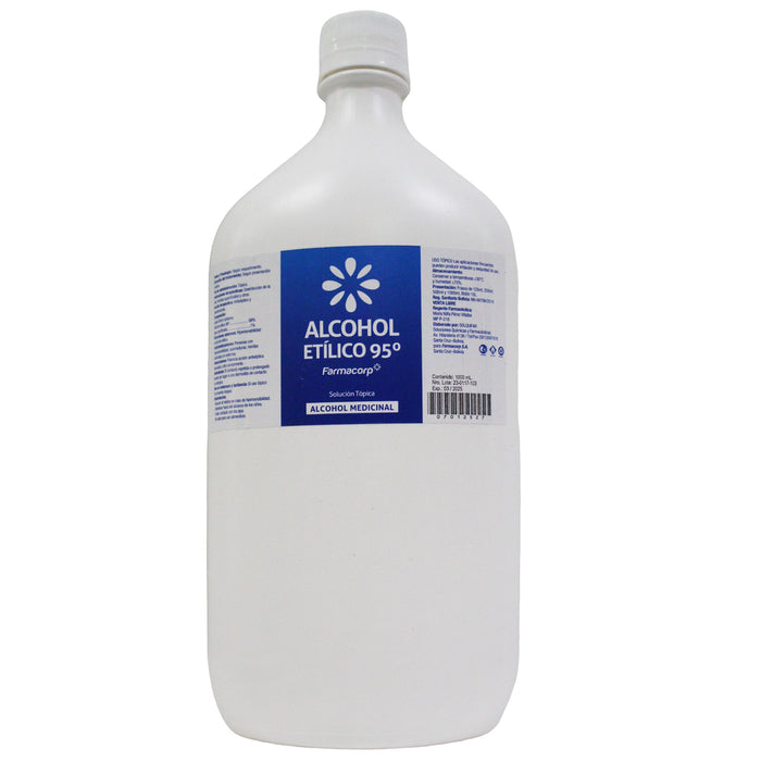 Alcohol Etilico 95 Farmacorp X 1 L