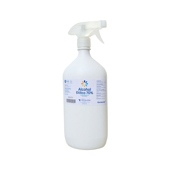 Alcohol Etílico 70% Solución Tópica Farmacorp X 1L