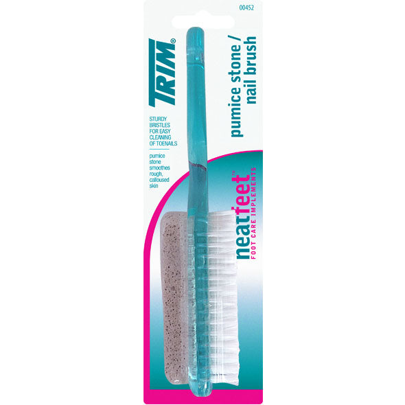 Cepillo De Uñas Trim Con Piedra Pómez 12