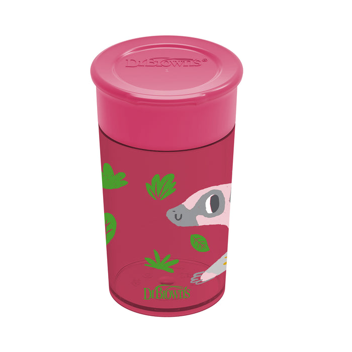 Vaso Antiderrame 360 ¿¿Dr Browns Rojo Con Diseño 9M+