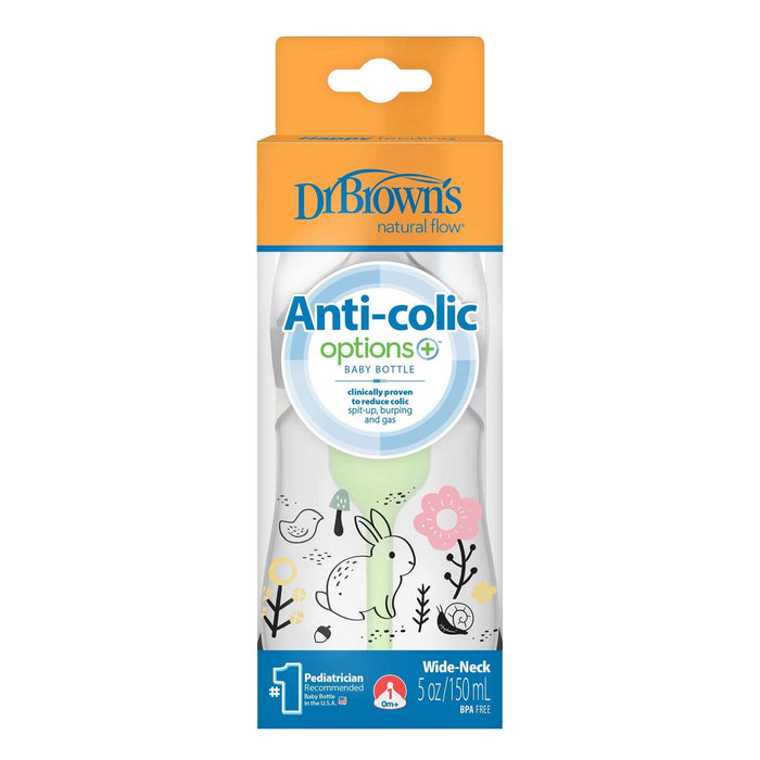 Mamadera Dr Browns Cuello Ancho Conejo 0M+ X 150Ml