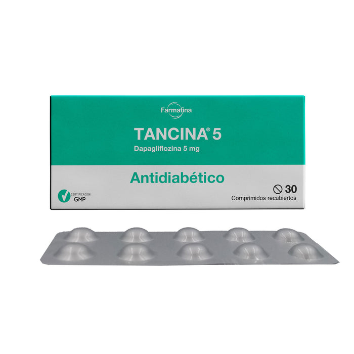 Tancina 5Mg X 30 Comp Dapagliflozina