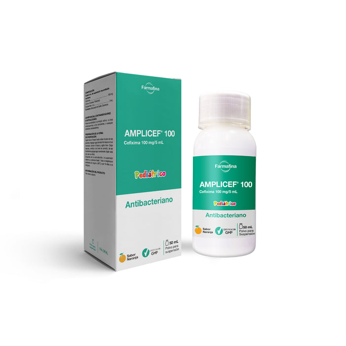 Amplicef Cefixima 100Mg/5ml X 50ml