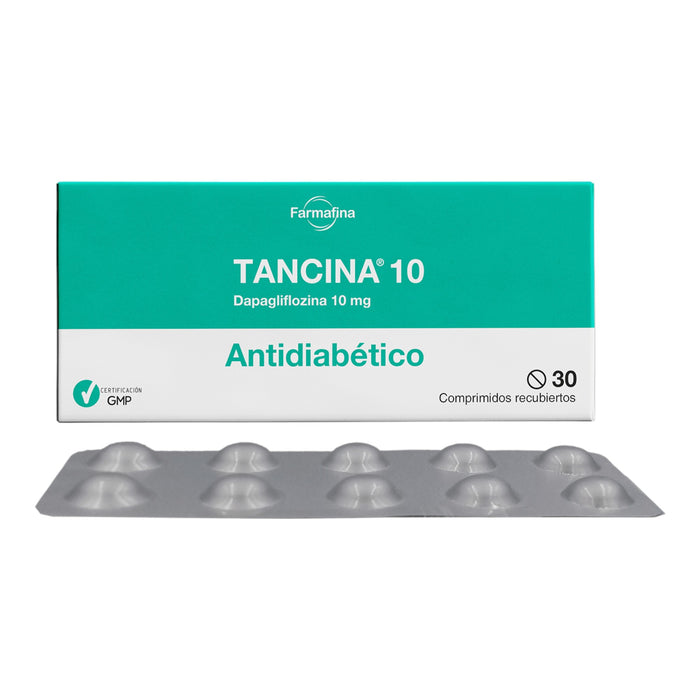 Tancina Dapagliflozina 10mg X Comprimido