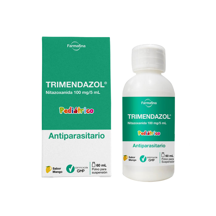 Trimendazol Nitazoxanida 100mg / 5ml Suspensión X 60ml