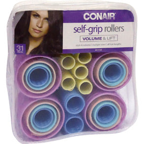 Ruleros Conair Self Grip Rollers X 31 Piezas