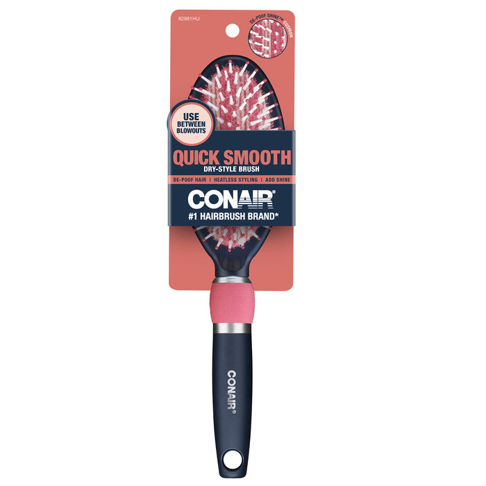 Cepillo Para cabello Conair Quick Smooth Cushion Brush