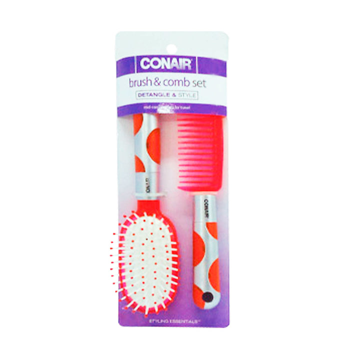 Set de cepillo y peine Conair Lots Of Dots