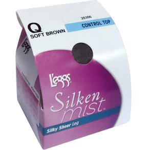 Leggs Silken Mist Control Top Q Soft Brown 203S