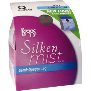 Leggs Silken Mist Q Suntan Control Top 760E