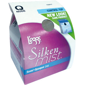 Leggs Silken Mist Control Top Q Nude760e