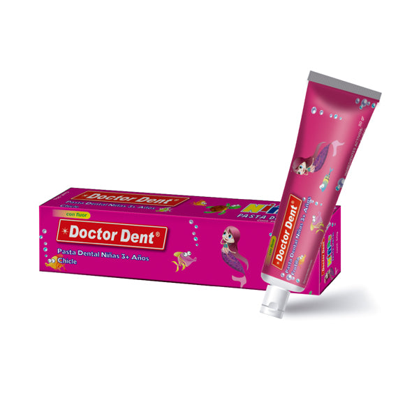 DR DENT PASTA DENTAL NINAS 3+ X 50GR FRUTILLA
