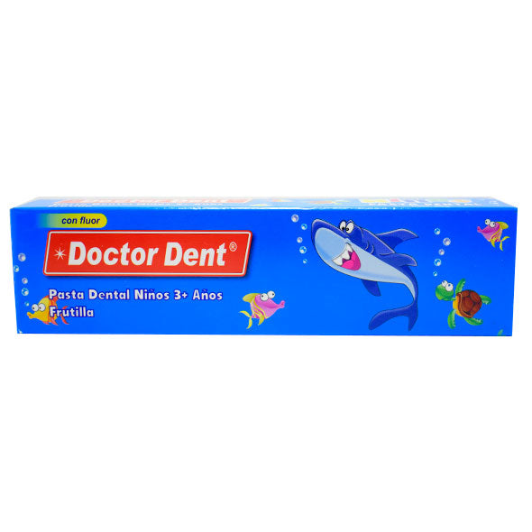 DR DENT PASTA DENTAL NINOS 3+ X 50GR FRUTILLA
