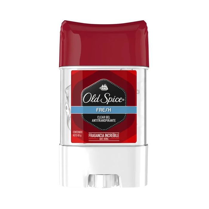 Gel Antitranspirante Old Spice Clear X 80G